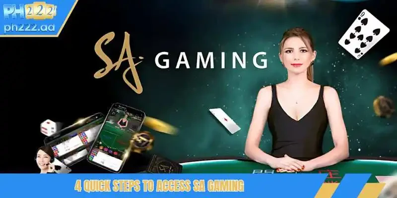 4 quick steps to access SA gaming